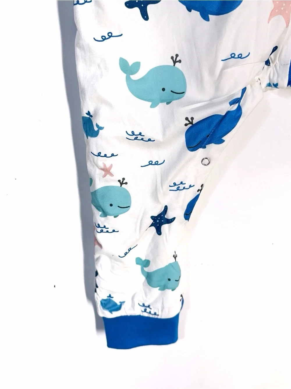 Litto Goose Toddler Sleep Sack cuffed  Baby Wearable Blanket Whale Design S NEW